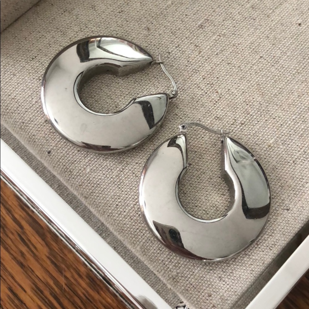 Mirrored hoops - Picture 2 of 2
